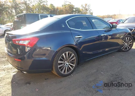 2015 Maserati Ghibli S Q4 from USA, damaged, VIN ZAM57RTA9F1145482